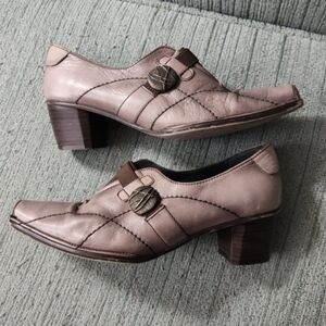 Hispanitas Grey Leather Shoes